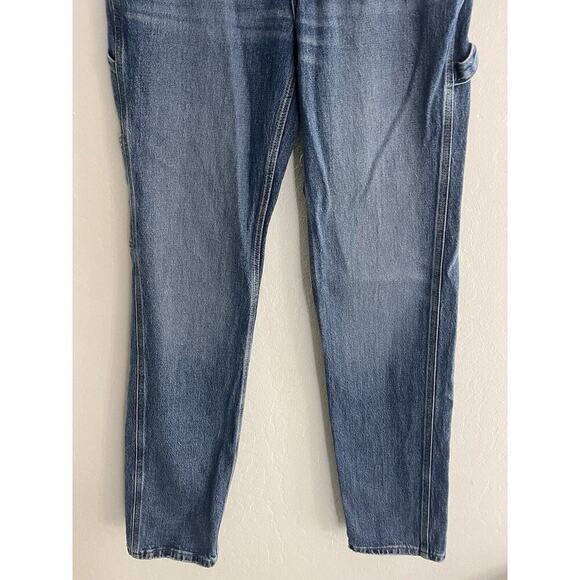 Wrangler Jeans 2 - 26 x 32 Mid Rise Loose Straight Cargo Pocket Logo Pockets - Picture 3 of 8